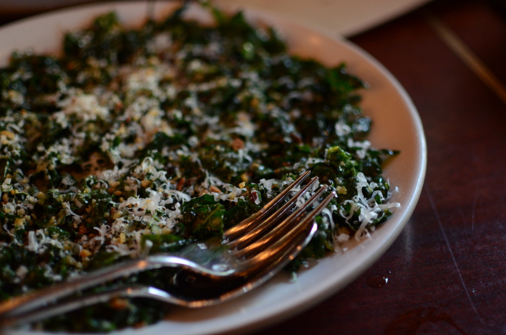 Their perfect "Tuscan Cavalry" kale salad 